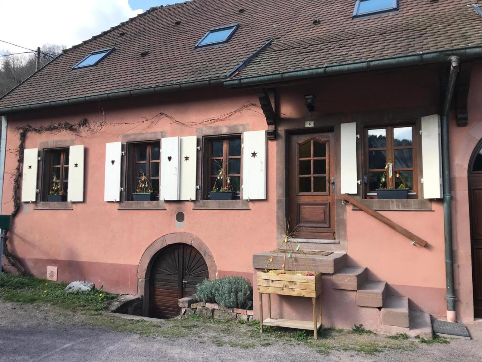 La Fermette Vosgienne De La Goutte Apartman Steige Kültér fotó